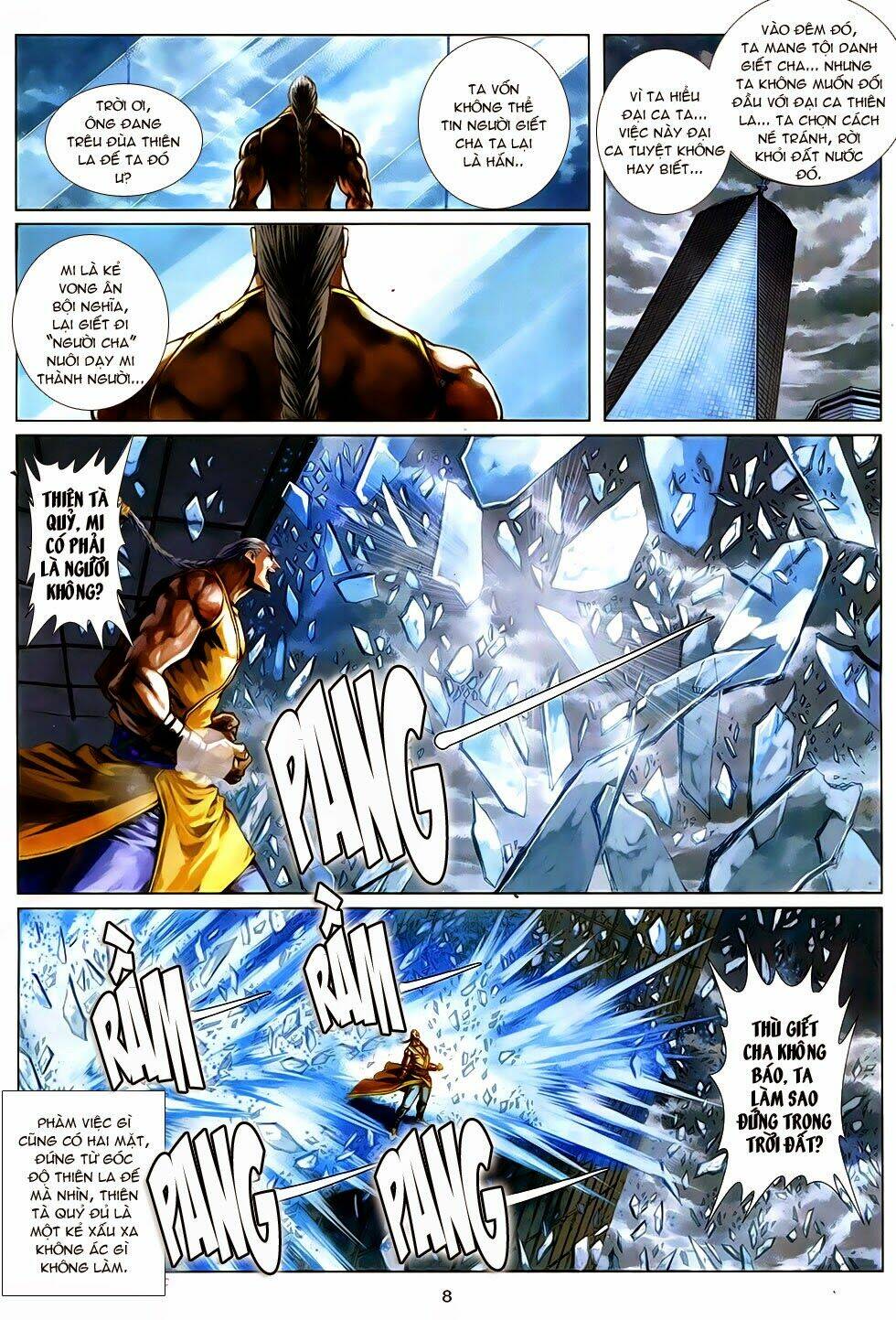 ba động quyền z hadouken zero chapter 9 8