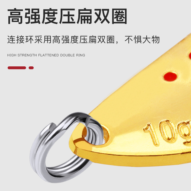 Mồi thìa câu suối 3g, màu ngẫu nhiên