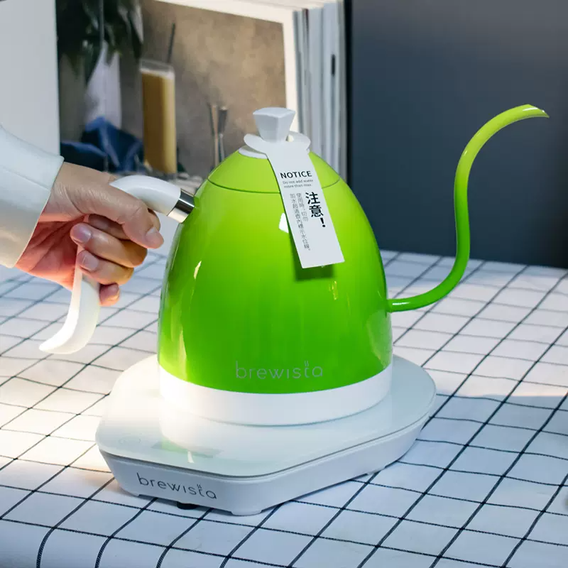 Ấm đun cảm ứng chuyên dụng rót cà phê Kettle 600ml - Candy xanh