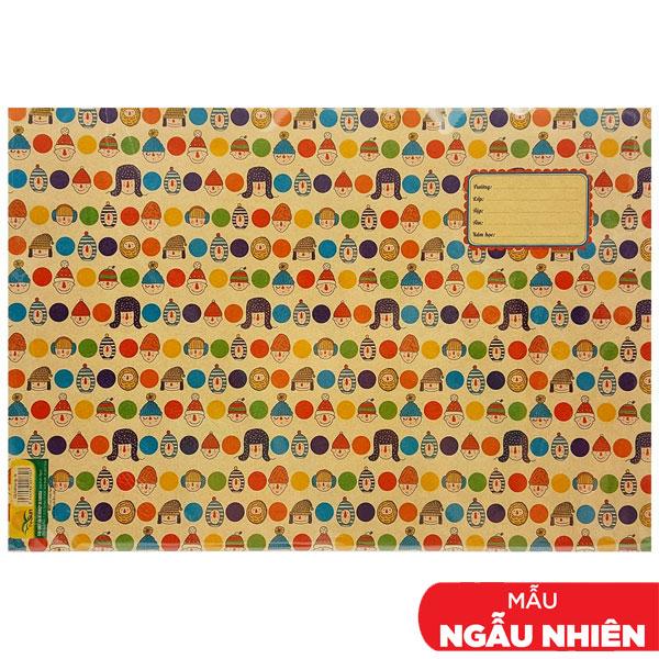 Bao Tập Giấy Kraft 10 Tờxấp Mẫu Màu Giao Ngẫu Nhiên