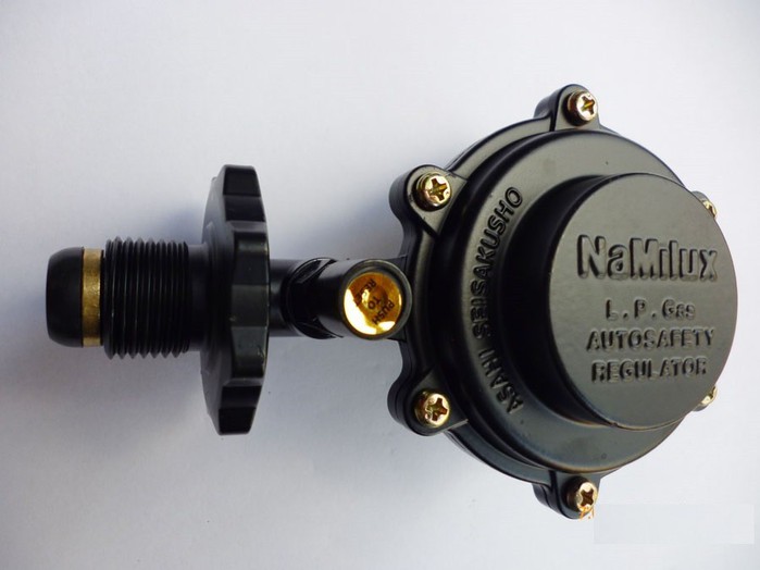 Bộ dây van ngắt gas tự động Namilux NA-347S-VN - Dùng cho bình gas XÁM SP - Hàng chính hãng