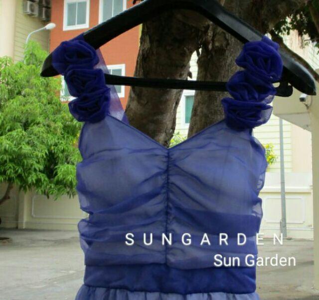 ĐẦM MAXI HAI DÂY SANG TRỌNG SUNGARDEN