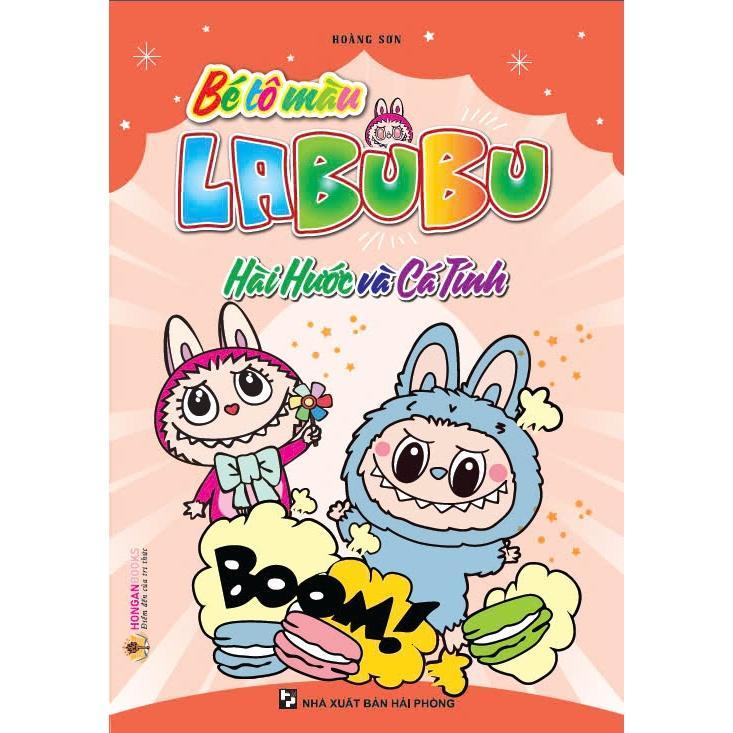Sách - Bé Tô Màu Labubu - Combo 4 Quyển - Hồng Ân