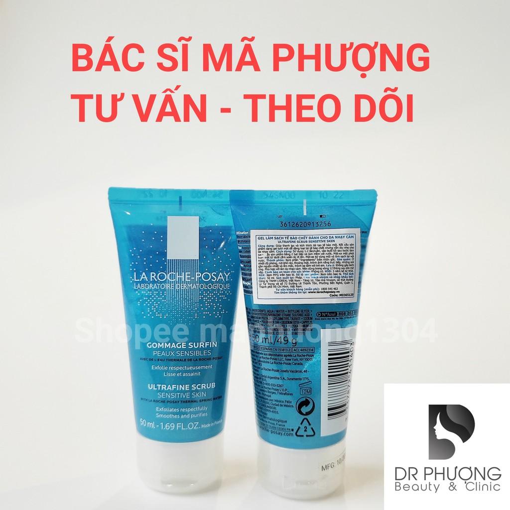 Gel làm sạch tế bào chết cho da nhạy cảm Laroche (50g)