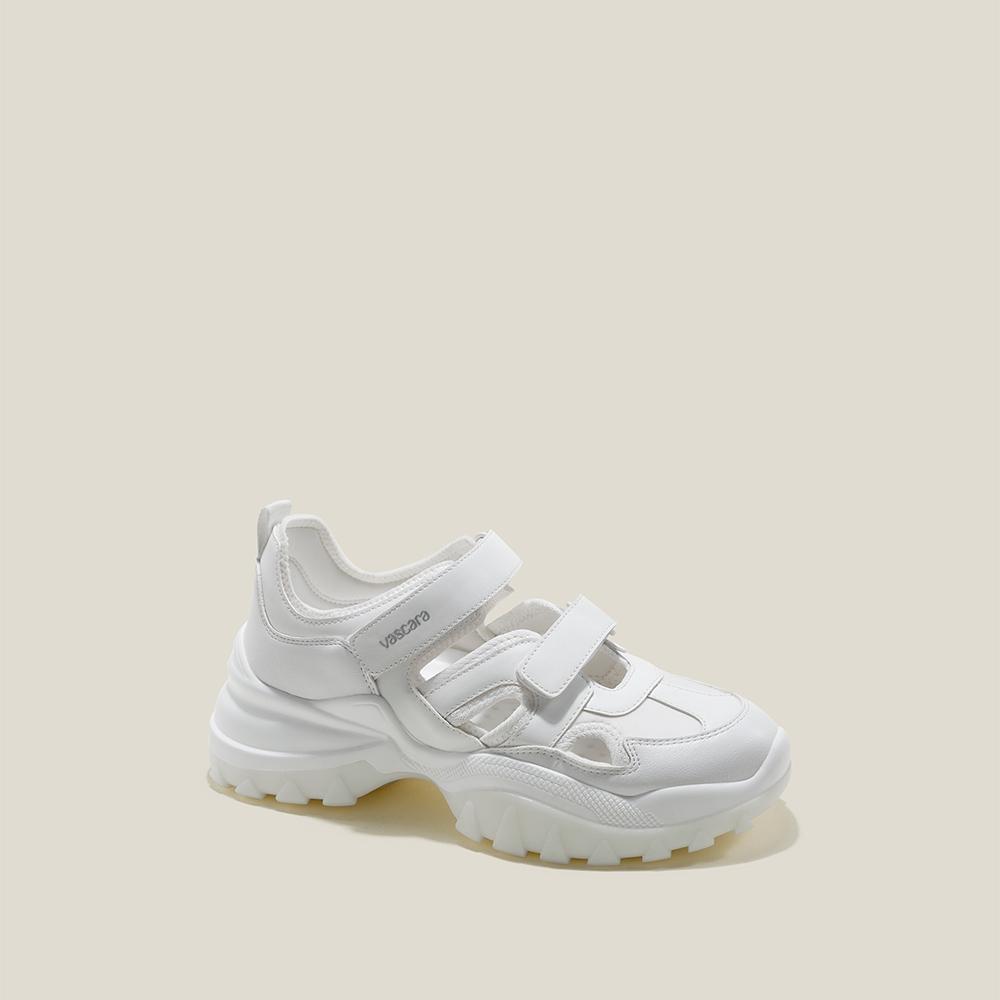 Vascara Giày Sneaker Quai Cut-Out Phối Đế Chunky - SNK 0063