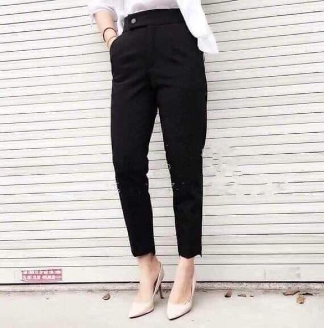 Quần baggy cúc bấm lêch VNXK