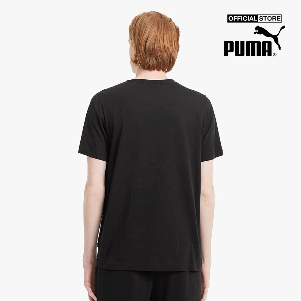 PUMA - Áo thun thể thao nam ngắn tay Essentials Small Logo Train 586668