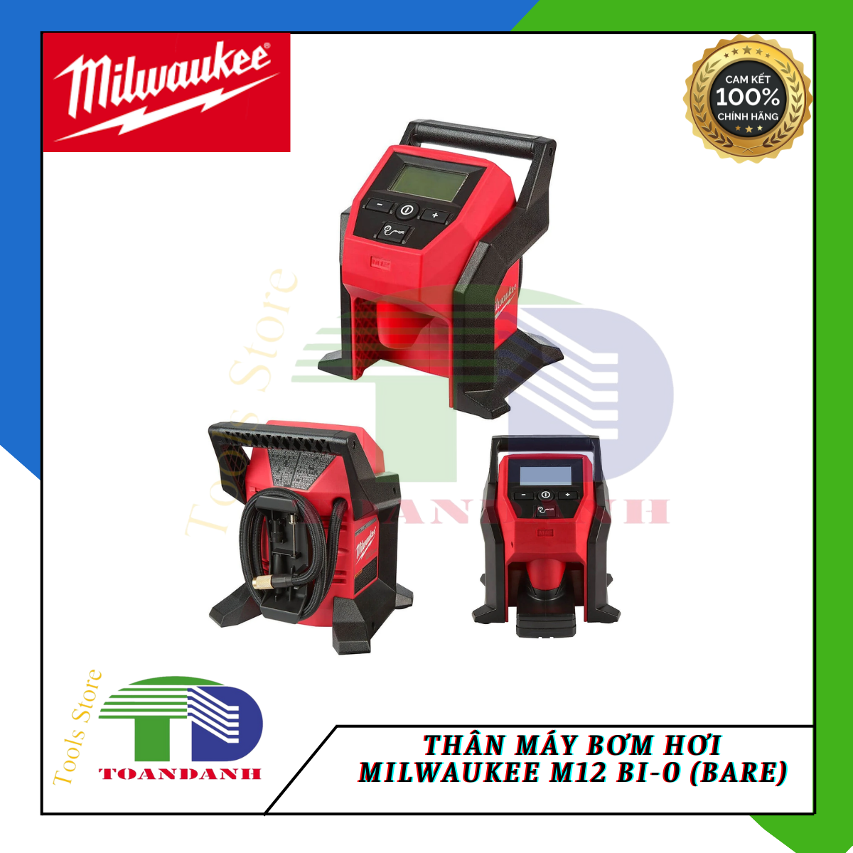 Thân Máy bơm hơi Milwaukee M12 BI-0