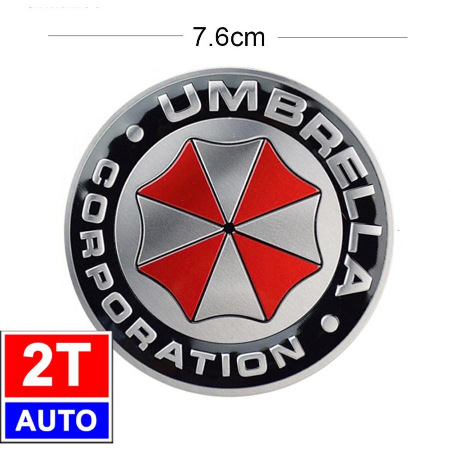 LOGO UMBRELLA dán trang trí xe hơi xe máy: SKU:143