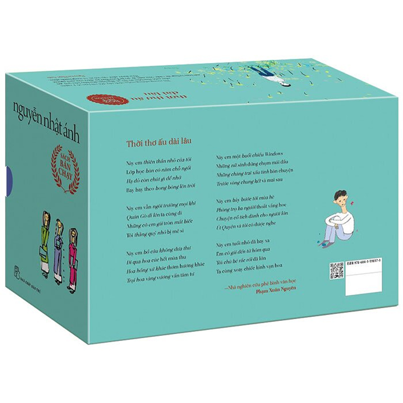 Thời Thơ Ấu Dài Lâu - Nguyễn Nhật Ánh - Boxset Xanh Ngọt Ngào - Tặng Kèm Giấy Note Hình Chữ Nhật