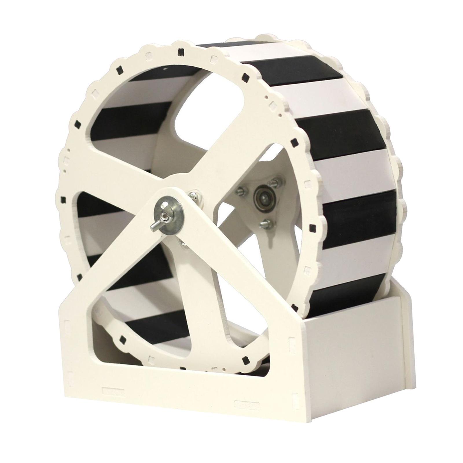 Hamster Running Wheel Durable Wooden Exercise Scroll for Hedgehog Pets Mouse