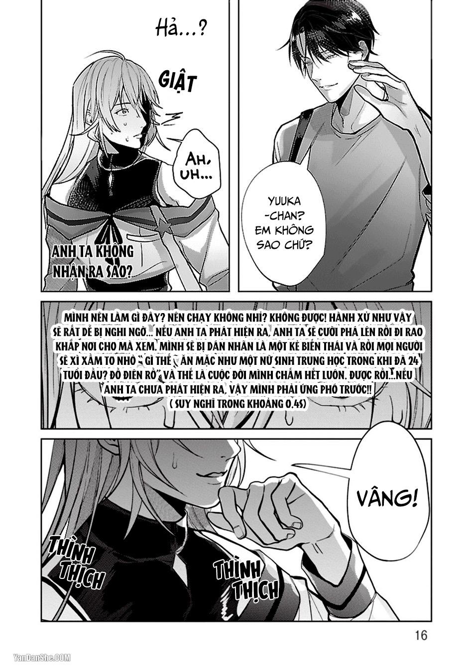 giả gái mà bị sếp phát hiện là tôi chết chắc chapter 1 13