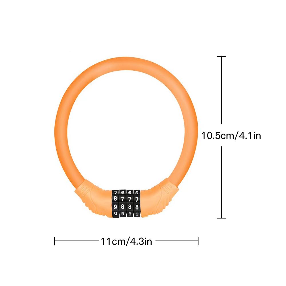 Bộ Khóa Xe Đạp 4 Chữ Số