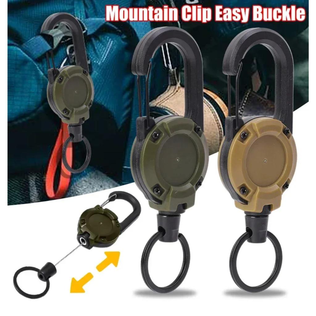 Móc Treo Đa Năng Có Dây Rút Tự Động_Carabiner Retractable