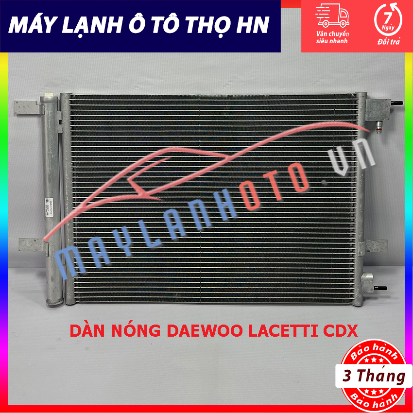 Dàn nóng DW Lacetti CDX - Chevrolet Cruze 2009 2010 2011 2012 2013 hàng xịn Hàn Quốc 09 10 11 12 13