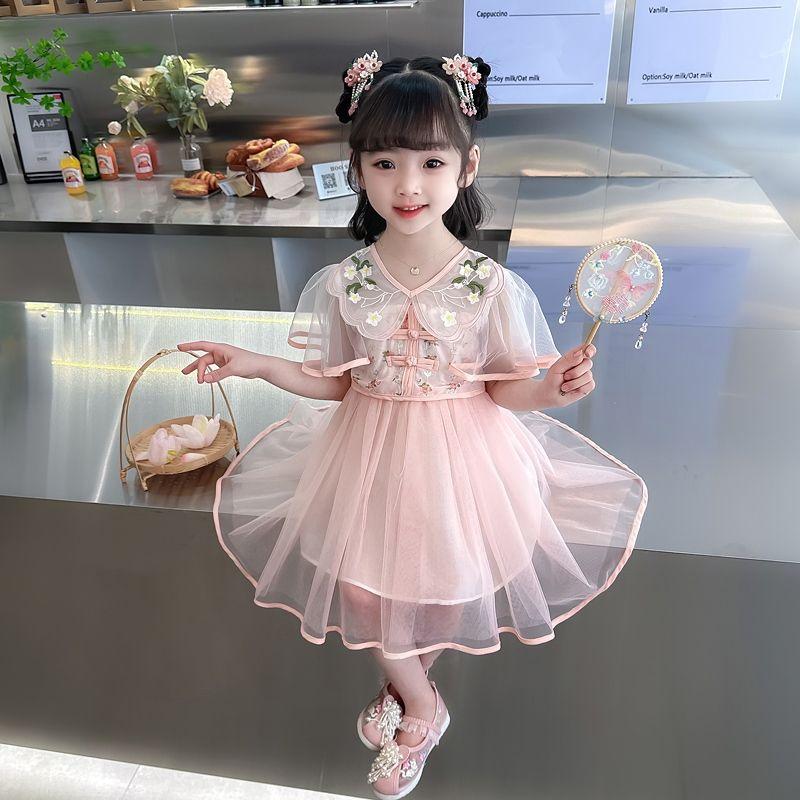 Váy trẻ em cô bé váy công chúa phong cách phương tây cô gái hoa phồng  váy cưới chủ nhà nhỏ trang phục piano vàng  Váy trẻ em  Lumtics 