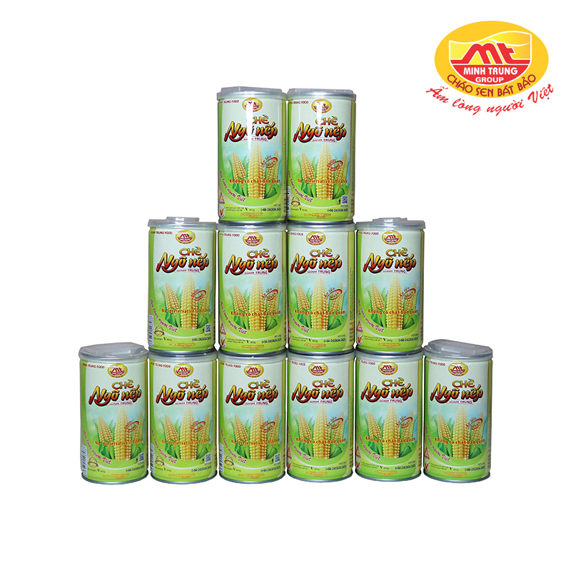 Chè Ngô Nếp Minh Trung lốc 3 lon - CHENGONEP 3