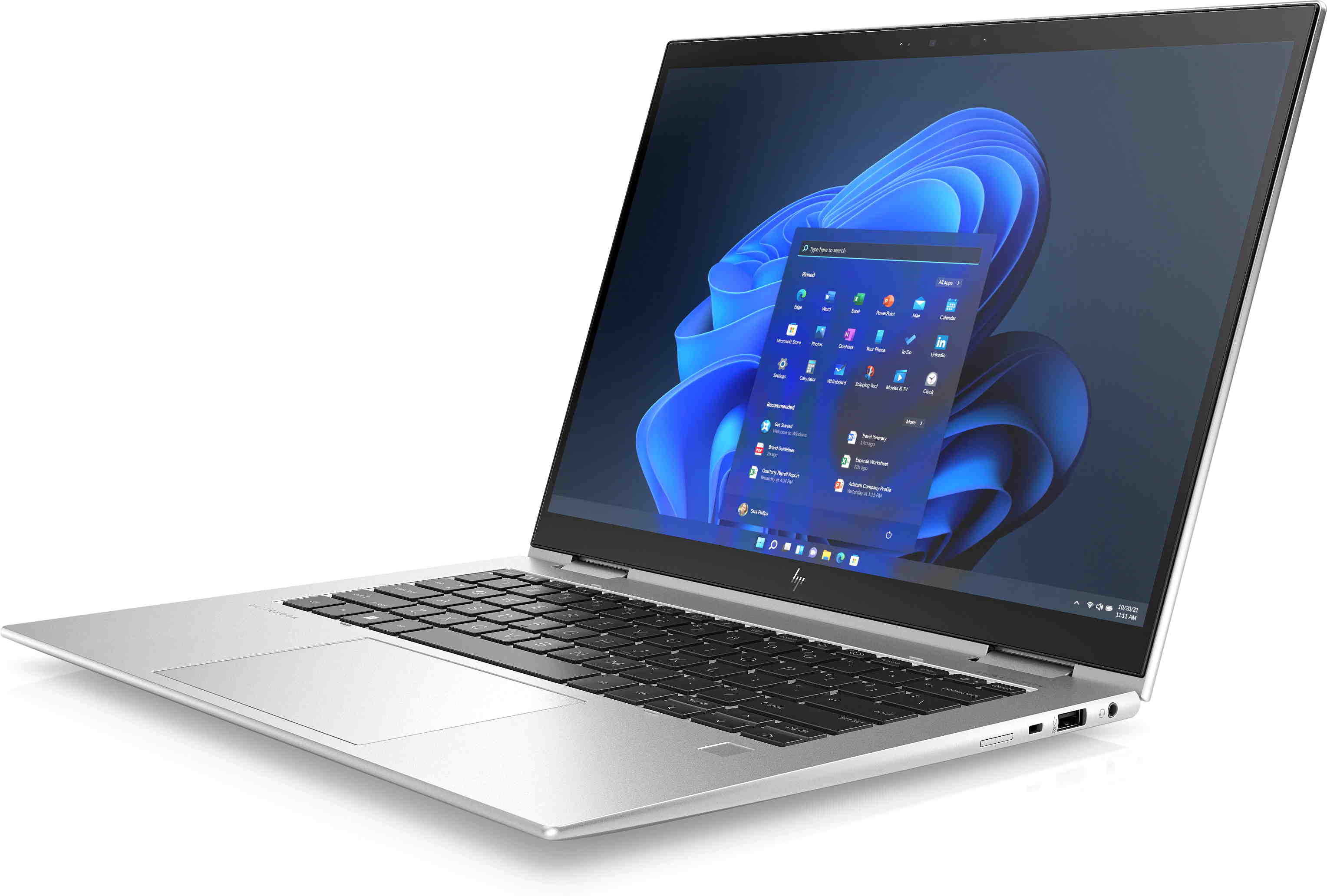 Laptop HP EliteBook x360 1040 G9 (6Z981PA)/ Bạc/ Intel Core i5-1235U (upto 4.4Ghz, 12MB)/ RAM 16GB/ 512GB SSD/ Intel Iris Xe Graphics/ 14inch WUXGA/ Win 11 Pro 64  - Hàng Chính Hãng