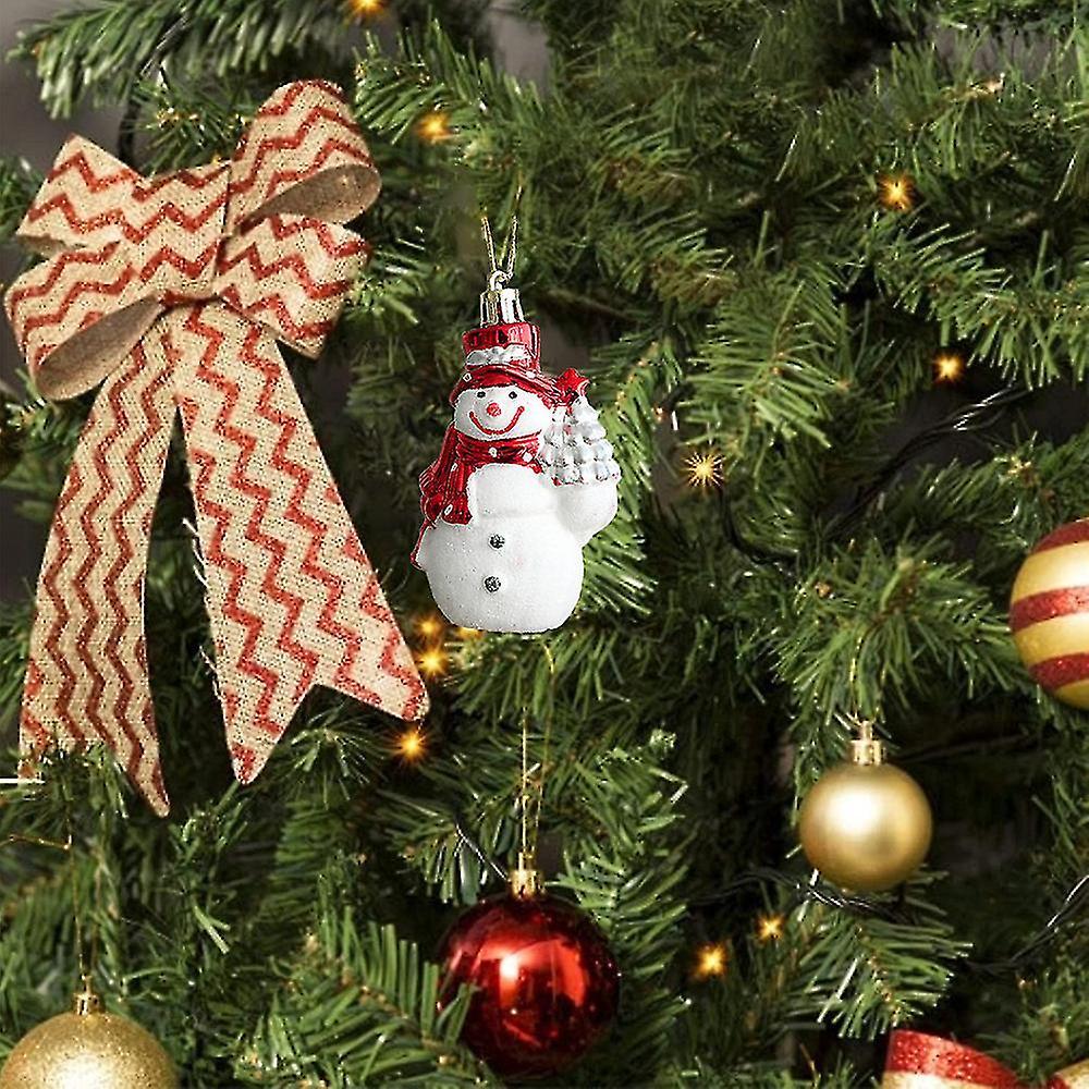 2pcs nhựa Giáng sinh trang trí cây thông Noel trang trí