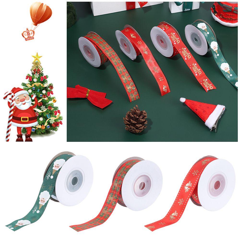 Cuộn dây ruy băng 20mm 10 Yards trang trí giáng sinh