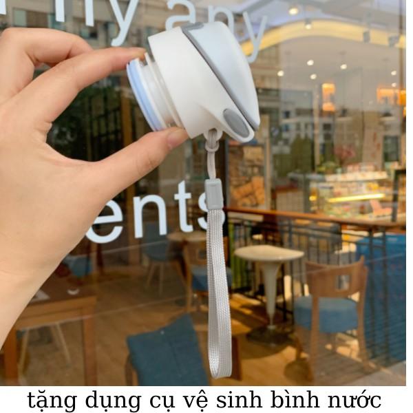 Bình giữ nhiệt HÌNH GẪU dung tích 500ml có ông hút có dây