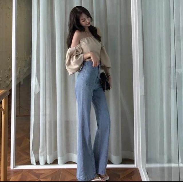 Quần Jeans Xanh