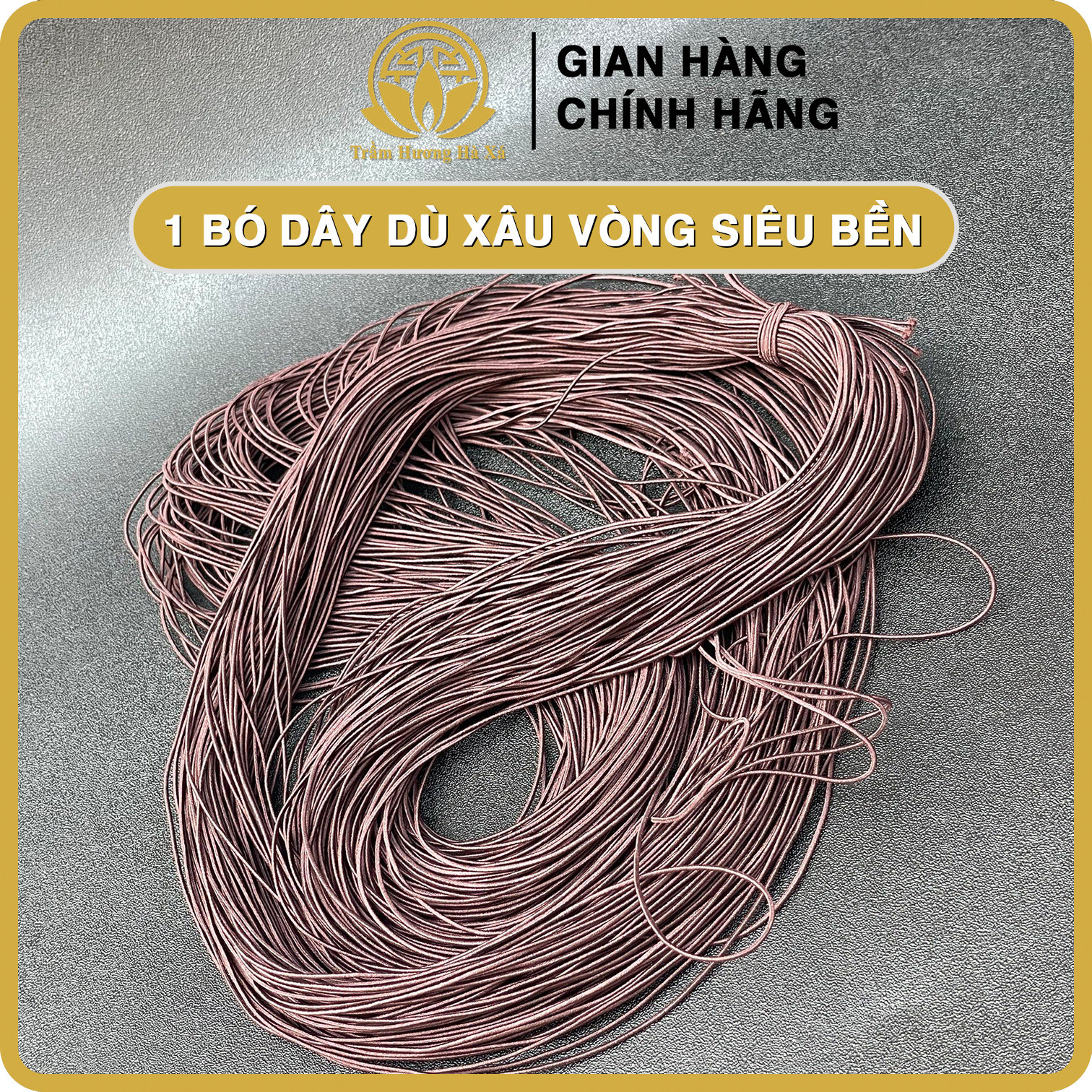 Cuộn Dây Co Giãn Xỏ Vòng Tay, Đính Cườm, Xâu Vòng Cổ, Xâu Chuỗi, Đàn Hồi Tốt, Siêu Bền - 1 Bó Dây Dù