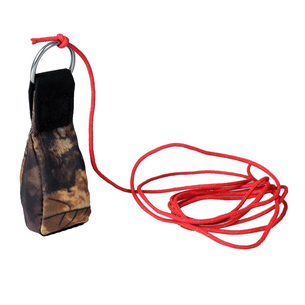 Outdoor Climbing Tree Arborist Throw Weight Bag Multipurpose Camo Rigging