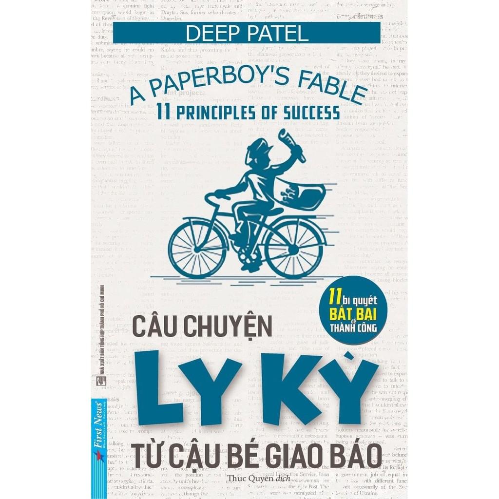 Sách - Combo Câu Chuyện Ly Kỳ Từ Cậu Bé Giao Báo + Dám Nghĩ Lớn  - First News
