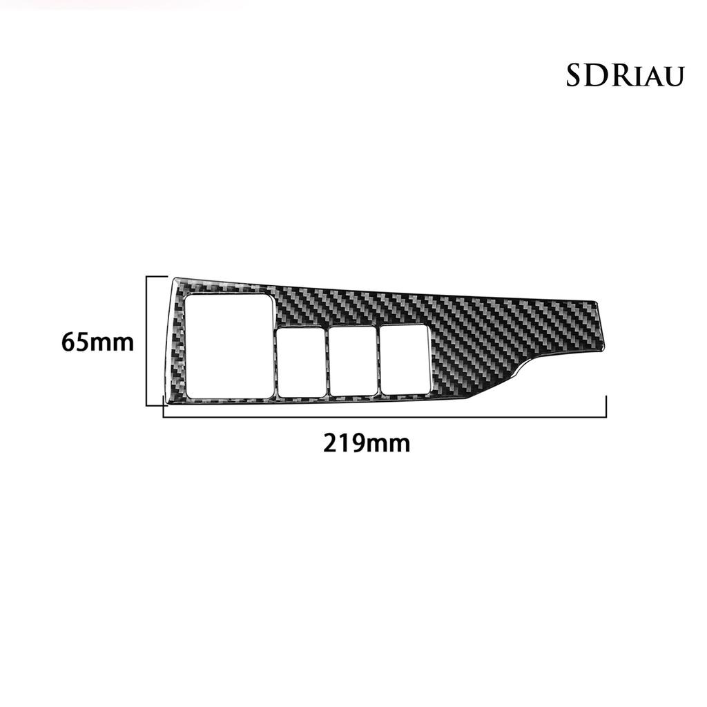 Miếng Dán Sợi Carbon Trang Trí Bảng Điều Khiển Đèn Pha Bên Trái Cho Toyota Corolla 2014-2018