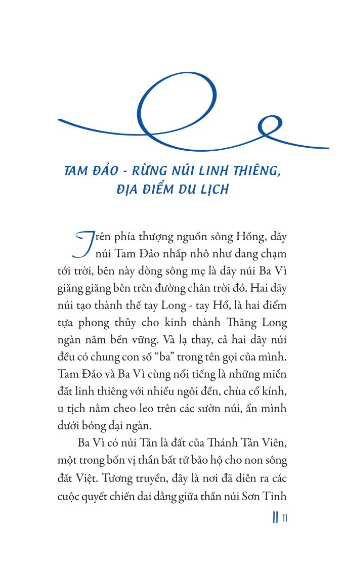 Tam Đảo đất thiêng miền du lịch - bản in 2024