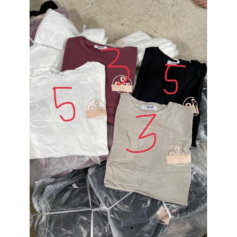 Áo thun 3158 chữ OF chữ X mặt sau