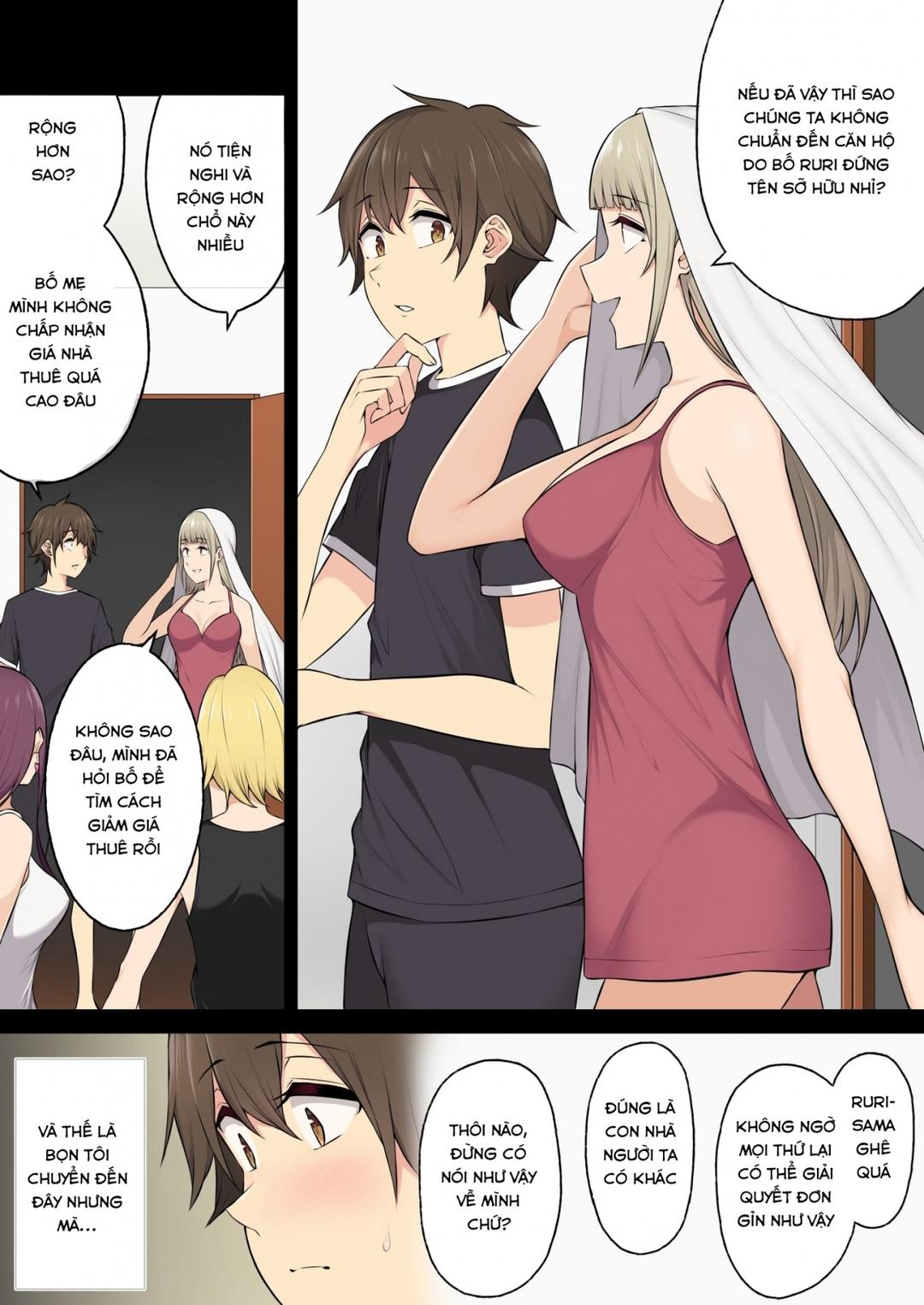 imaizumi đưa cả bầy gyaru về nhà mình chapter 4 5