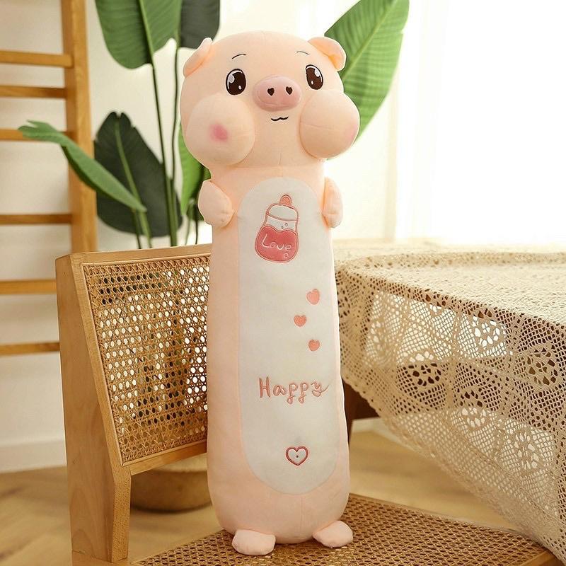 Gối ôm Thỏ, Heo bình sữa 90cm, 110cm