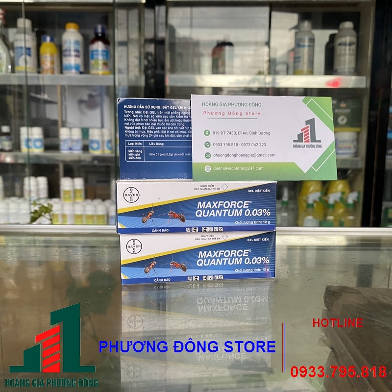 Thuốc diệt kiến MAXFORCE QUANTUM 0.03% _ 12g