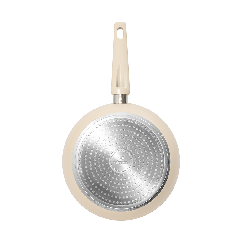 Chảo Chống Dính Ceramic Elmich Mocha EL5991MC Size 20,24,26cm, Hàng Chính Hãng, Bắt Từ Nhanh-JoyMall