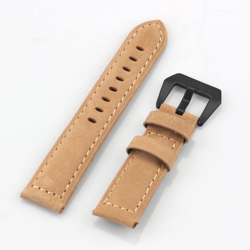 Crazy Horse Genuine Leather Strap Band for Huami Amazfit Stratos Sports Watch 2 2S 3