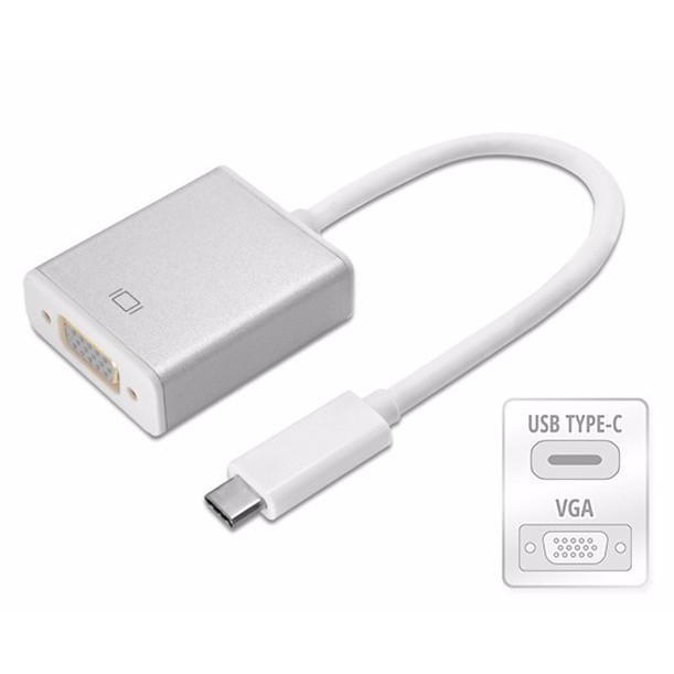 Cáp chuyển Thunderbolt 3 ra VGA cho Macbook