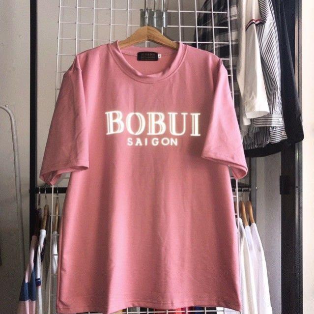 Tee BOBUI SAIGON phản quang - Áo thun unisex 100% cotton cao cấp