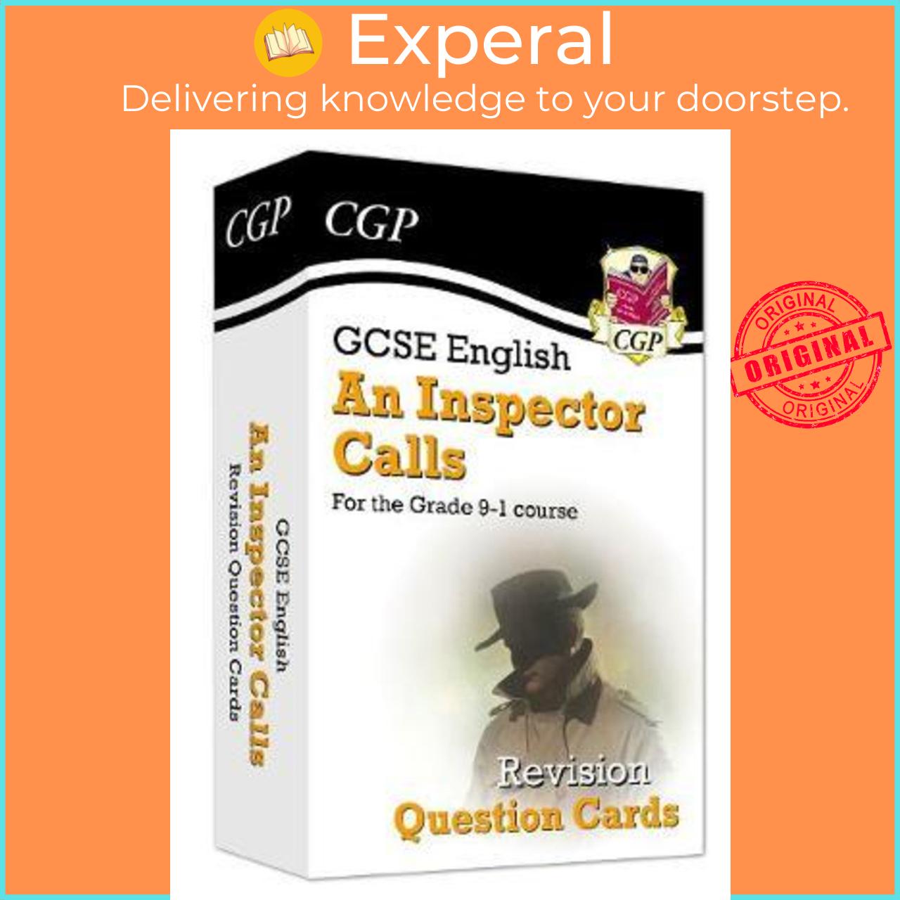 Sách - New Grade 9-1 GCSE English - An Inspector Calls Revision Question Cards by CGP Books (UK edition, paperback)