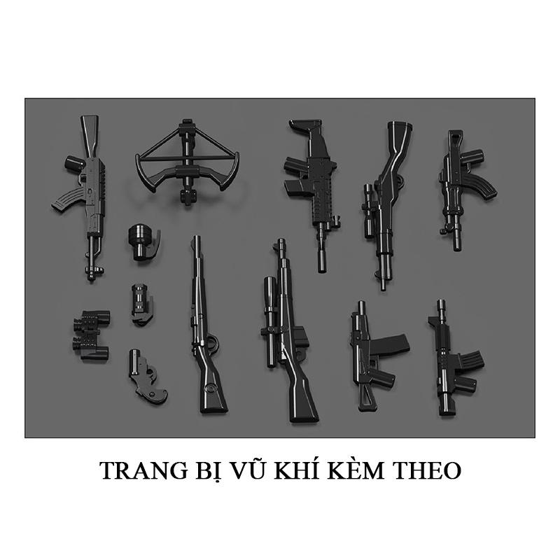 Đồ chơi Lắp ráp Xe Tăng Đức tiger I, Lewan 90047 Main battle tank, Xếp hình thông minh, Mô hình xe tăng