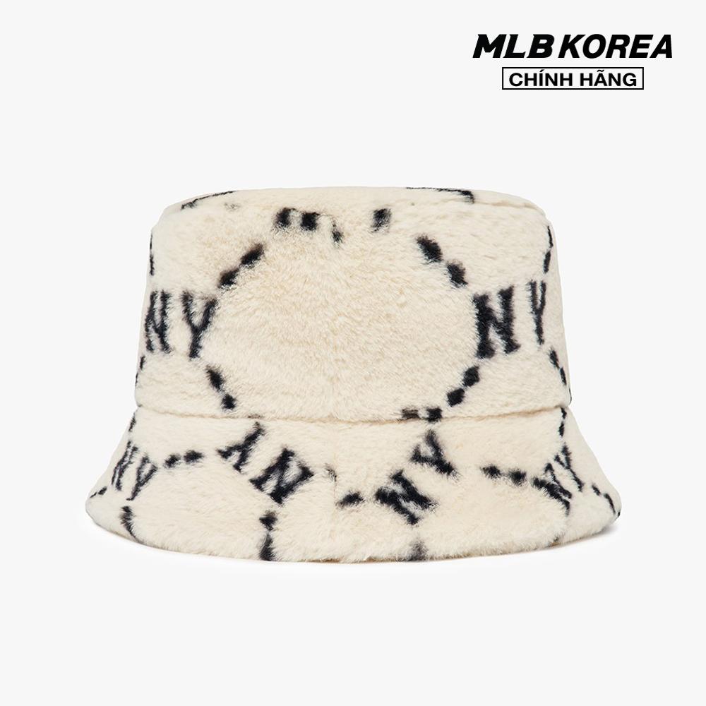 MLB - Nón bucket vải lông Dia Monogram 3AHTMF226