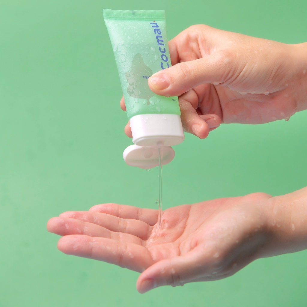 Dung dịch vệ sinh Cocmau Feminine Wash - Làm sạch dịu nhẹ cốc nguyệt san silicone - 50ml - Cân bằng pH