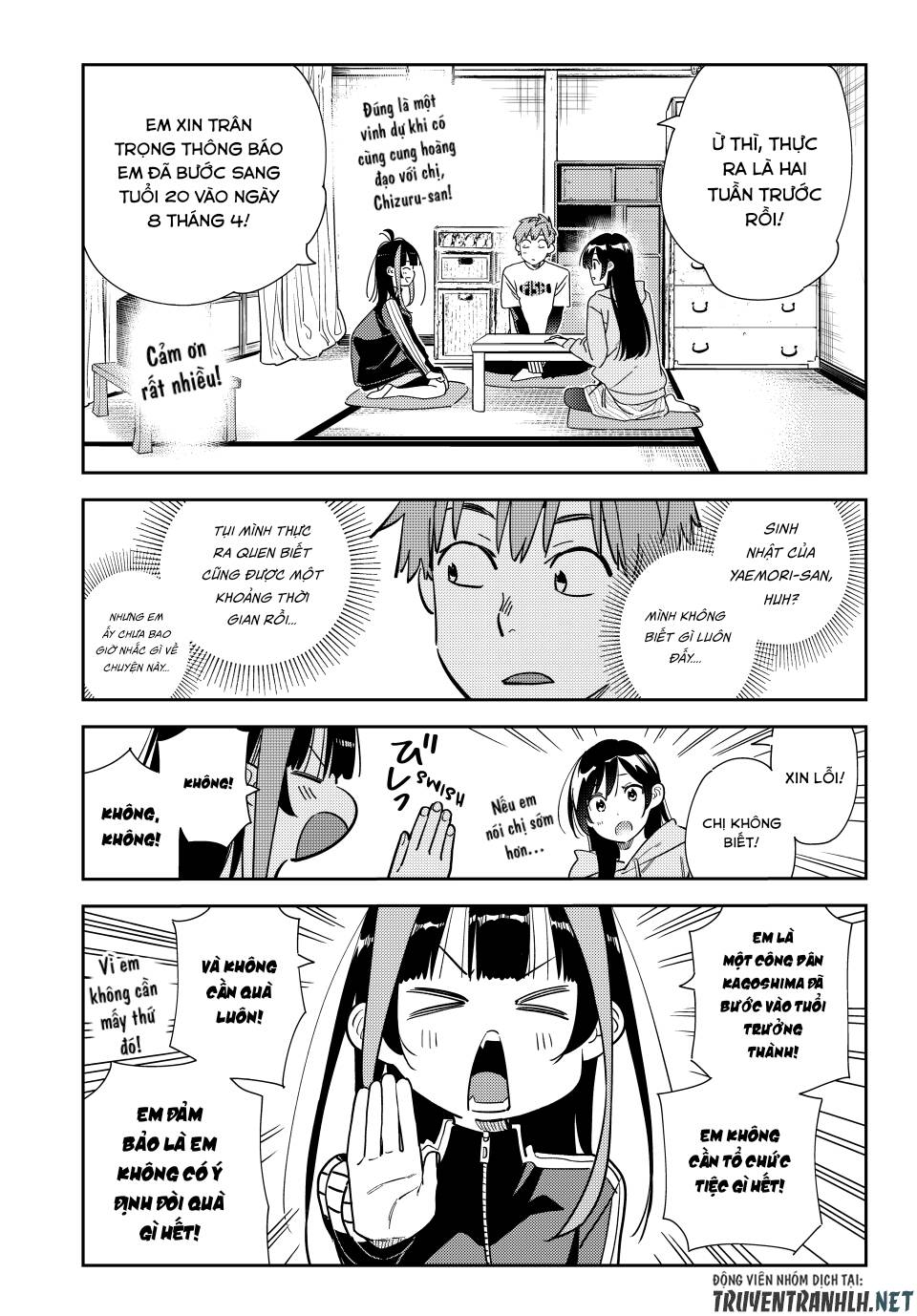 dịch vụ cho thuê bạn gái chapter 284 3