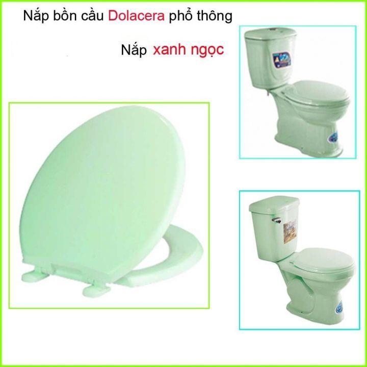 Nắp Bồn Cầu Màu Xanh Ngọc