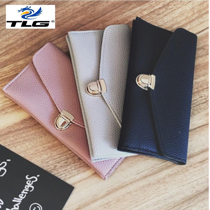 Nhập mã LONGTLG giảm 10% Ví Nữ Thời Trang Phong Cách Đồ Da Thành Long TLG 204446 tặng 01 bút bi cao cấp TLG M 410