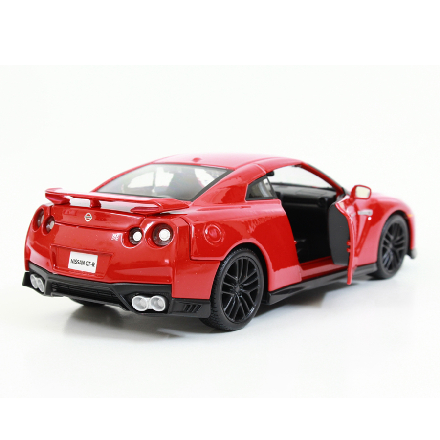 Mô Hình Xe Nissan GT-R 2017 Red 1:24 Bburago - MH18-21082