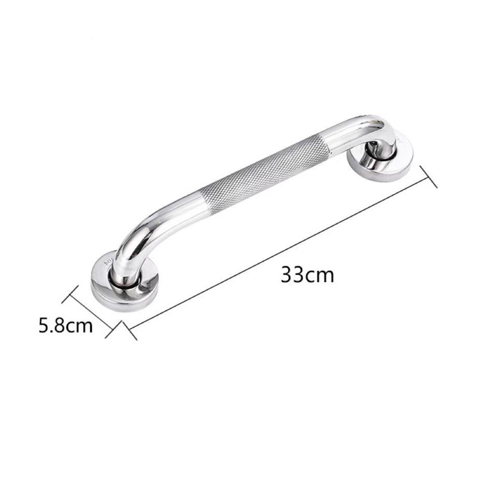 Grab Bars Handrail Easy to Install Anti Slip Wear Resistance Balance Bar Assist Handle for Tub Bathtubs Shower Toilet Seniors