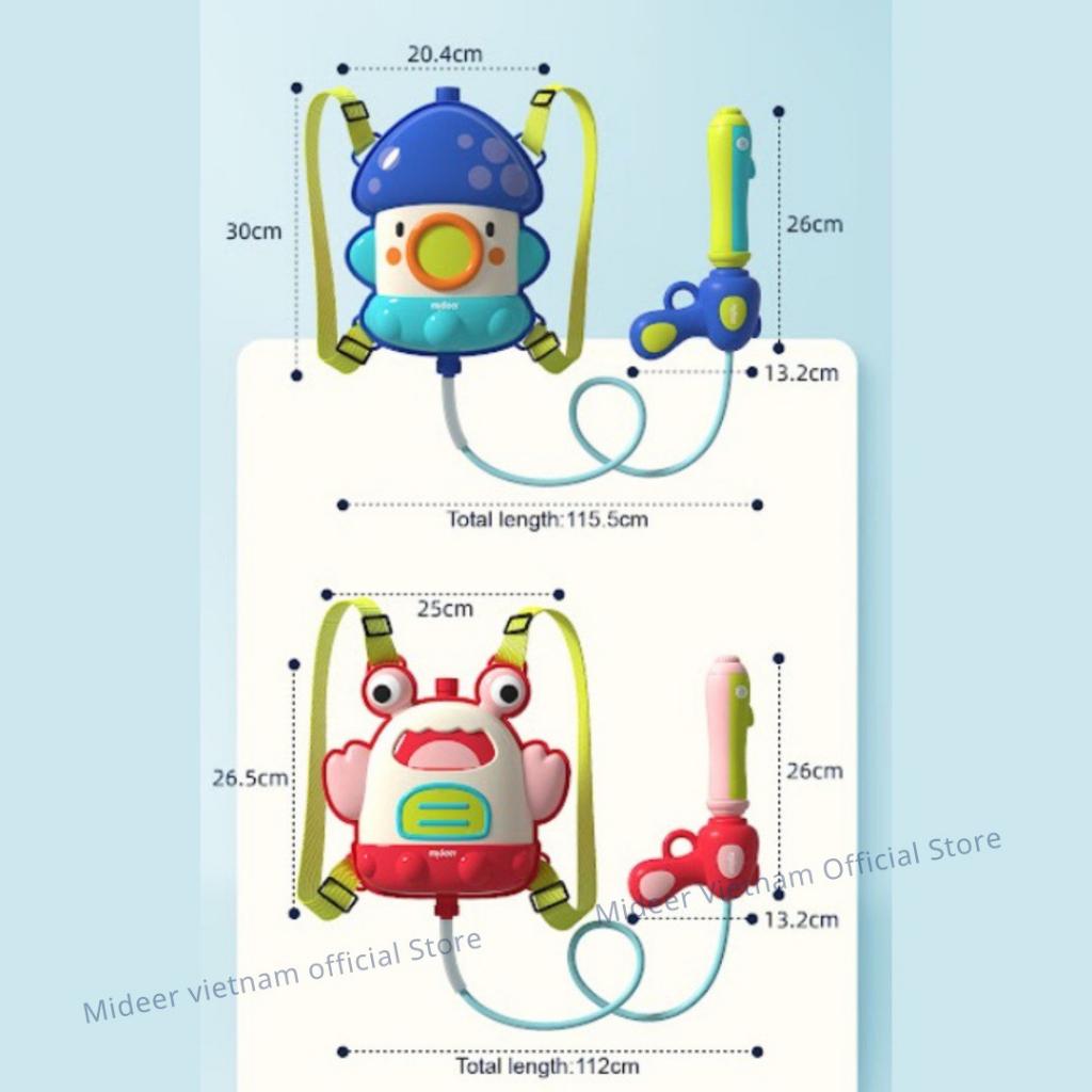 Súng phun nước đồ chơi Mideer Backpack Water Gun MD6230