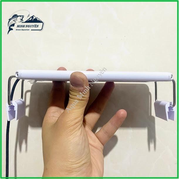 Đèn hồ cá LED 6 hàng bóng ánh sáng WRGB siêu sáng siêu mỏng cho đèn bể cá cảnh bể thủy sinh kích thước từ 20 - 90cm